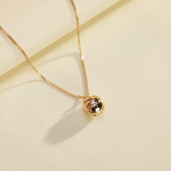 Fendi Sphera Gold Color Women's Necklace