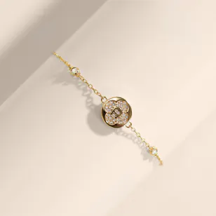 Aigner Aria Gold Tone Women's Bracelet