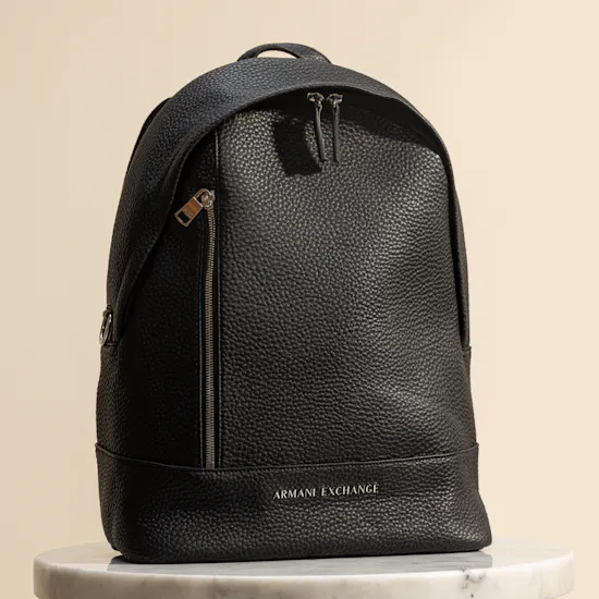 Armani Exchange Coated Fabric Men's Backpack