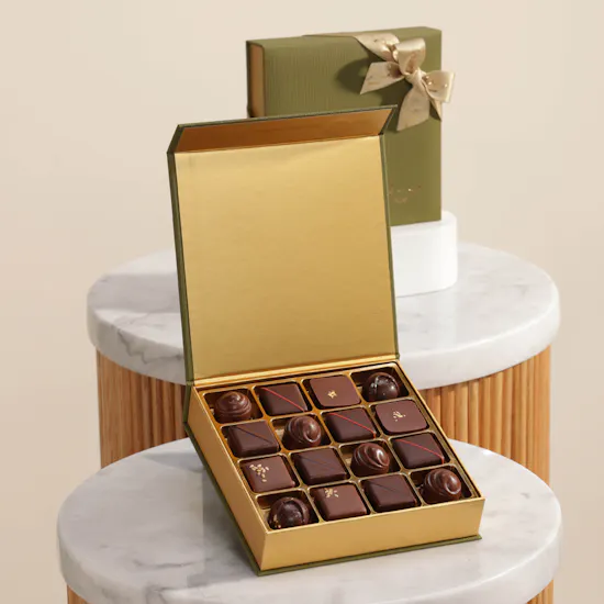 صندوق شوكولاتة صغيرمجموعة النخيل من بتيل | 180 غرام