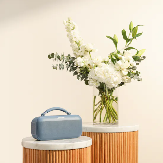 Bose SoundLink Max Portable Blue Speaker | Harmony Vase