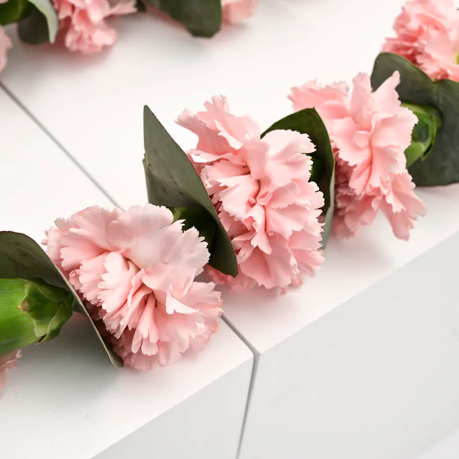 Pink Carnation Graduation Necklace  3