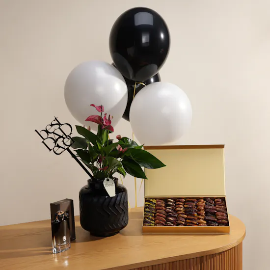Abdul Samad Al Qurashi The Black EDP for Men | Gifts of Gratitude for Dad
