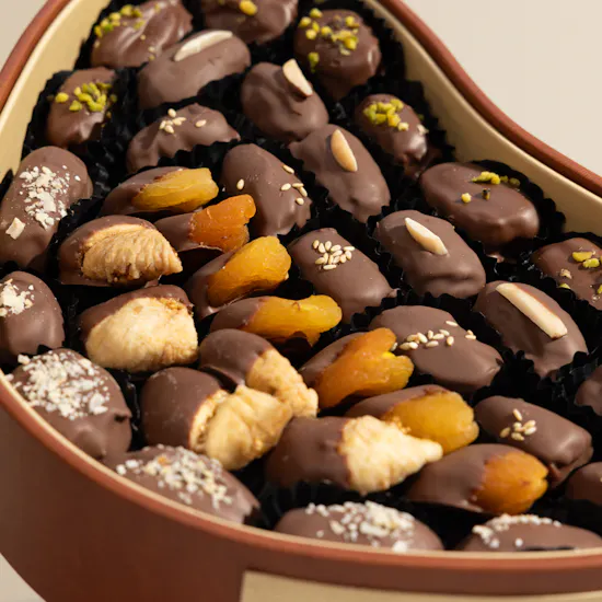 صندوق حلي مبارك عليكم الشهر حجم صغير من سفَّانة