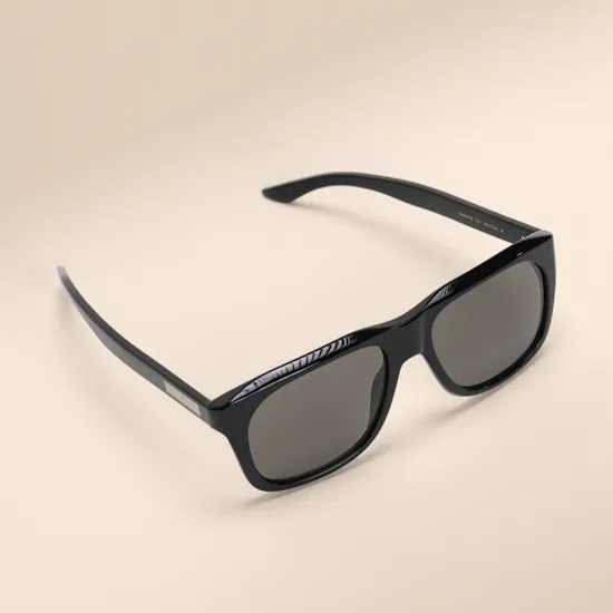 Gucci Black Square Men's Sunglasses