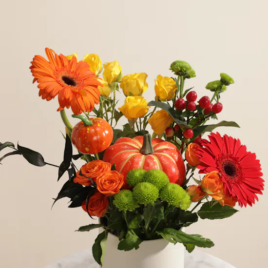 Bright Halloween Flower Box