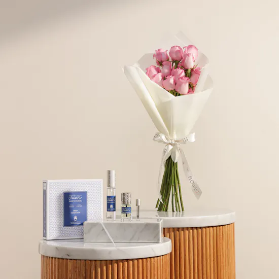 Abdul Samad Al Qurashi Ranet Khalkhal Oil Set | Delightful Flowers