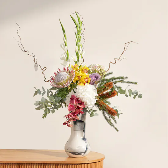 Nature's Harmony Flower Vase