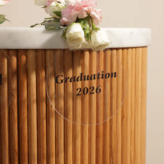 Festive Floral Personalized Graduation Sash