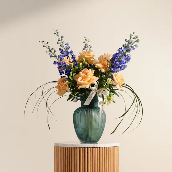 Whispers of the Ocean Flowers Vase