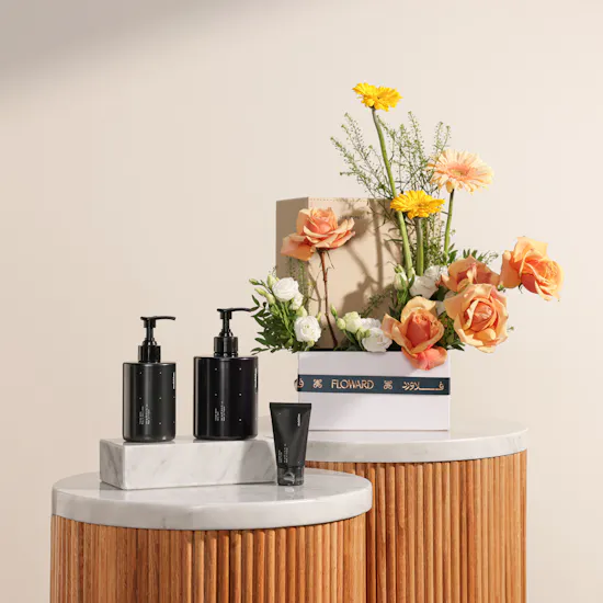 Mubkhar Velvet Touch Gift Set | Shinny Flowers