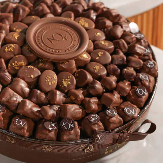 Nor Noyau Small Brown Bologna Chocolate Tray | Hopefully Flowers