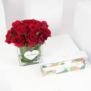 Miss L Heart Bracelet | Ti Amo Roses