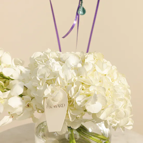 Charbonnel et Walker Chocolate Truffles | Happy Birthday Flowers Vase and Balloons