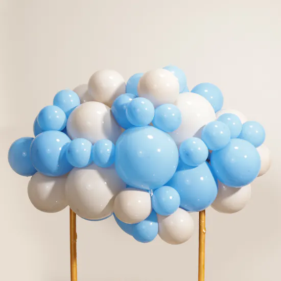 Balloonizer New Baby Boy with Teddy Bear Stand