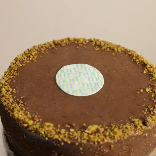 More Chocolate Sugar Free Small Pistachio Cake
