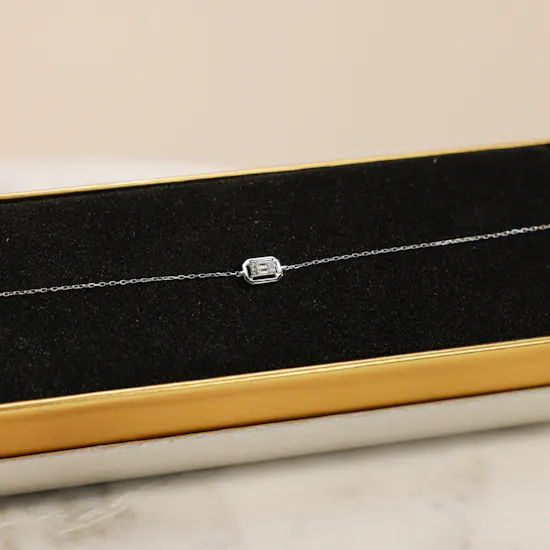 AV Jewelry Soft White Gold Bracelet
