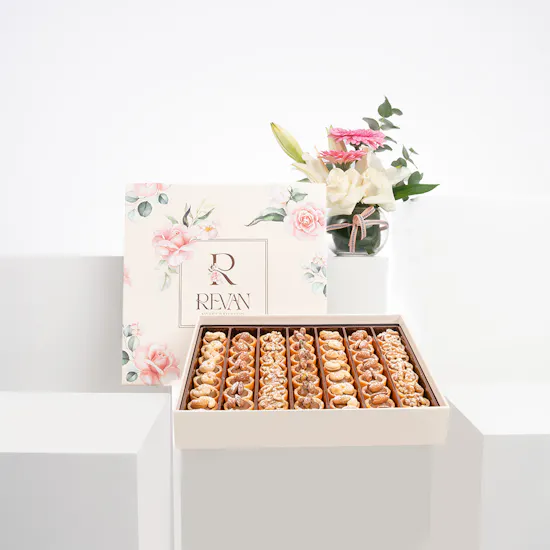 Stuffed Caramel Biscuits With Nuts