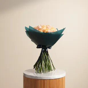 Opulent Peach Roses Bouquet Opulent Peach Roses Bouquet