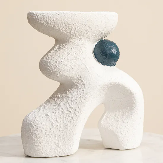 Nno Algas Blue Vase