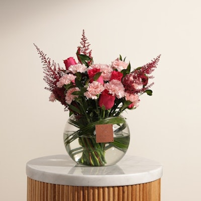 Blush Beauty Flower Vase
