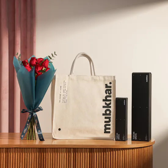 Mubkhar Scented Serenity Gift Set | Cheerful Cozy Flower