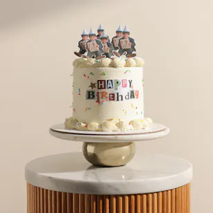 Floward Personalized Happy Birthday Sprinkles Photo Cake Floward Personalized Happy Birthday Sprinkles Photo Cake