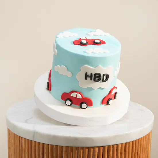 Floward Little Racer Birthday Cake