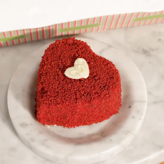 Helen’s I Love You Red Hearts Cake