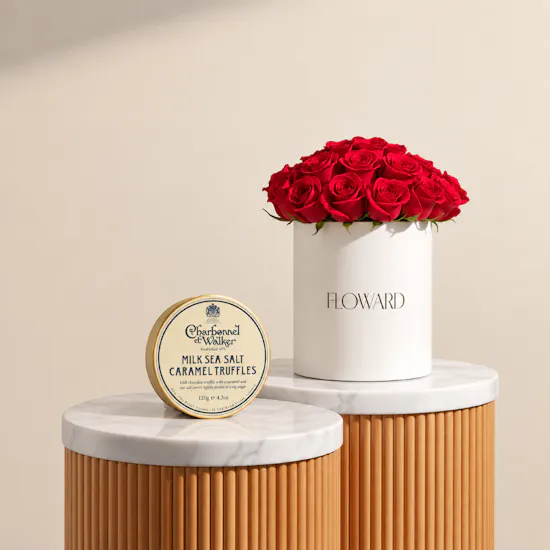Charbonnel Et Walker Milk Sea Salt Caramel Truffles Box | Delight Flower Box
