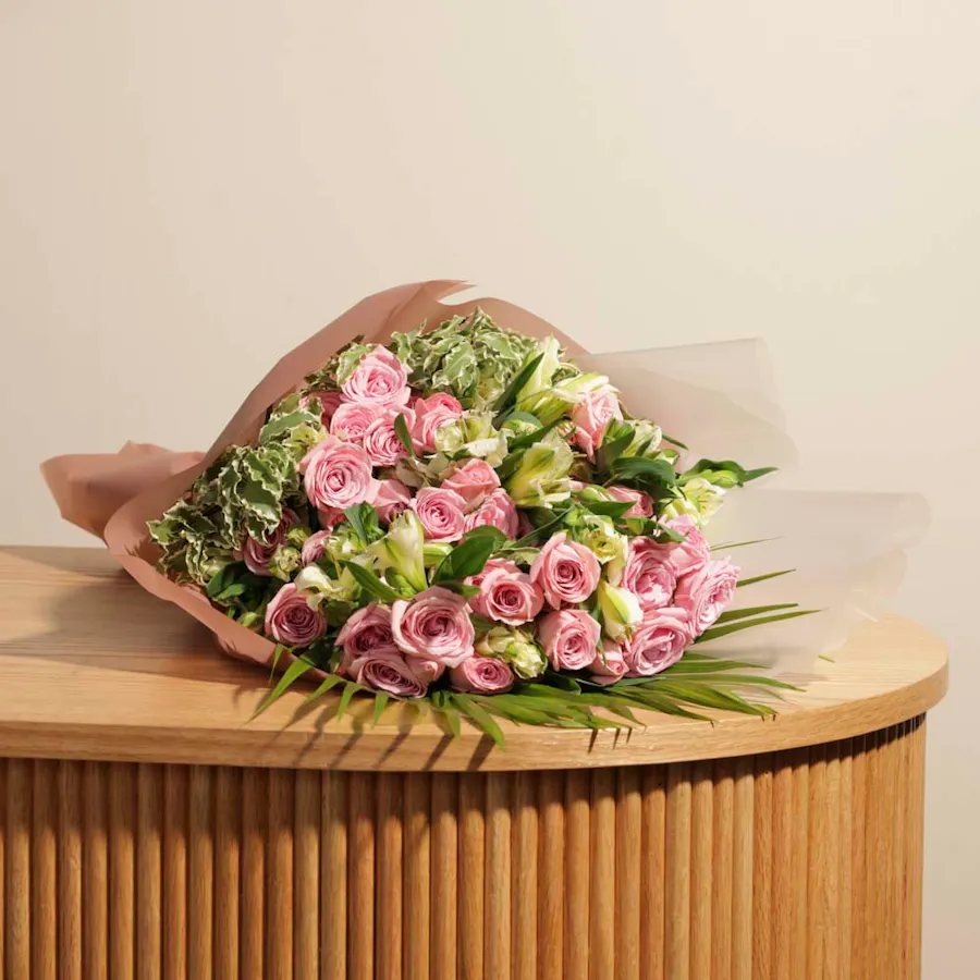 Blushing Beauty | Pink Wrap  3