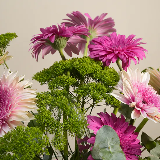 Nature's Colors Flowers Vase