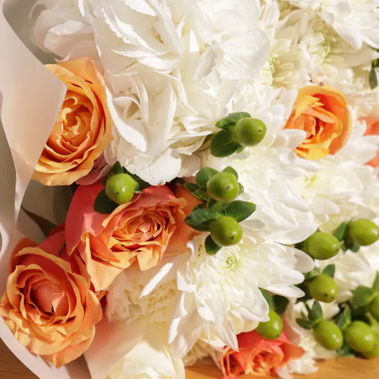 Blushing Beauty Flower Bouquet