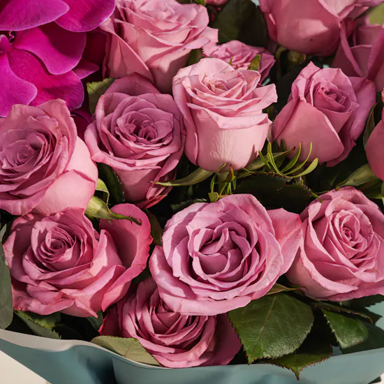 Violet Rendezvous Flower Bouquet