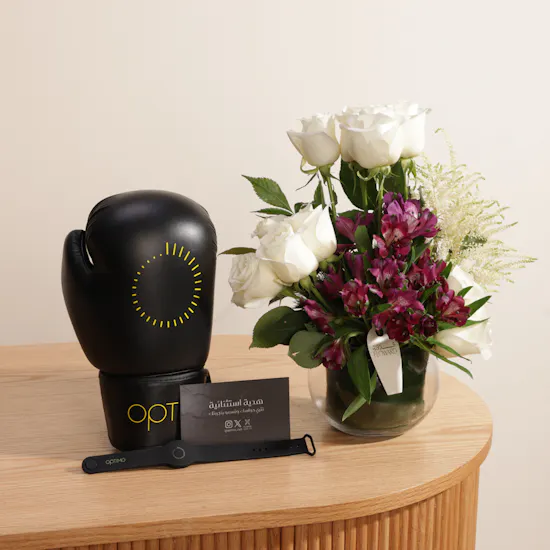 Optimo Gym Membership & Original Gloves | Blooming Vase