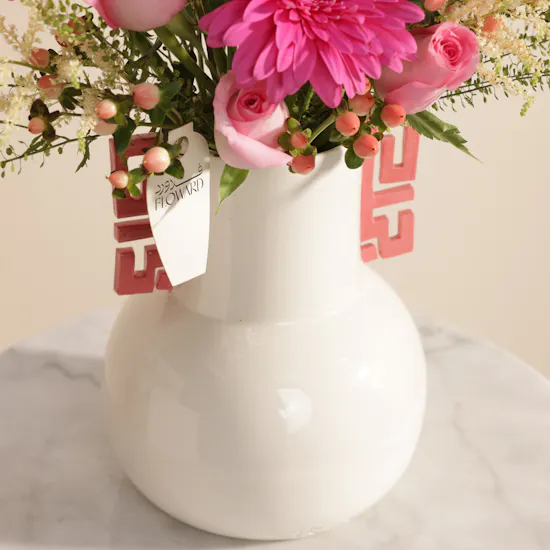 Keramos Studio Love Flower Vase