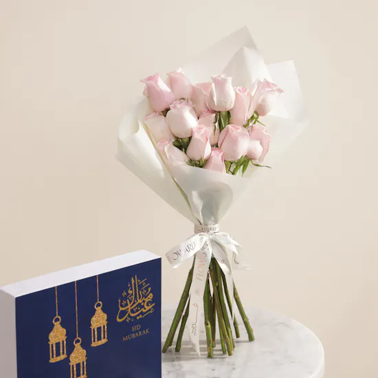 Le Chocolatier Dubai Eid Mubarak Sweets and Chocolate Box | Delightful Flowers