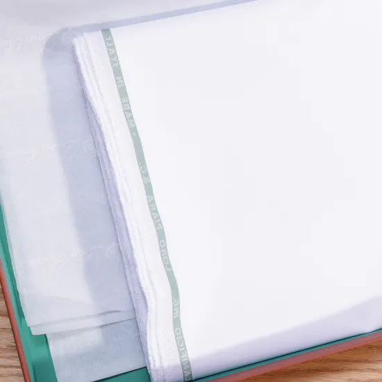 Alshal Loro Piana White Fabric