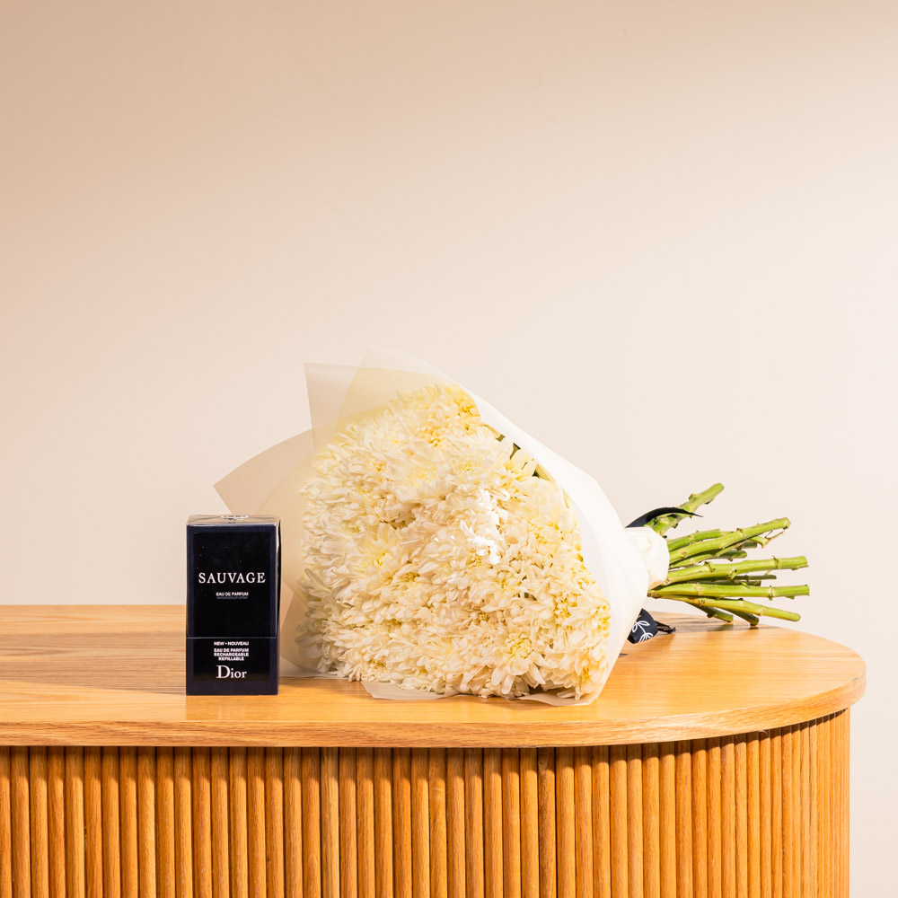 عطر سوفاج أو دو بارفيوم من ديور | زهور بيضاء