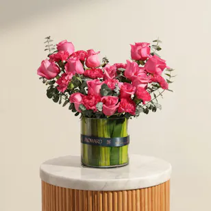 Velvet Touch Flower Vase Velvet Touch Flower Vase