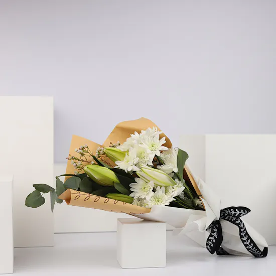 Elegant White | Flower Bouquet