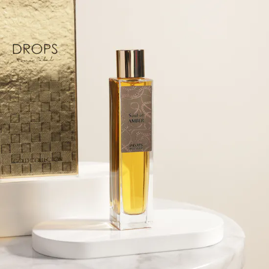عطر روح العنبر أو دي بارفيوم من المجموعة الذهبية للجنسين من دروبس من توني كابال | 100 مل