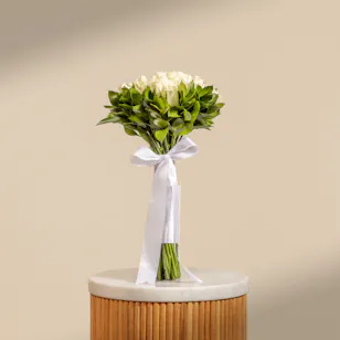 White Roses Bouquet | 30 Roses White Roses Bouquet | 30 Roses