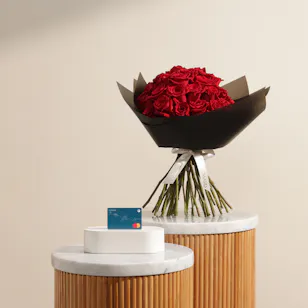 Floward 50 BHD Card | Royal Roses Bouquet