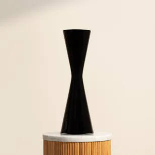 Floward Black Velvet Glass Vase Floward Black Velvet Glass Vase