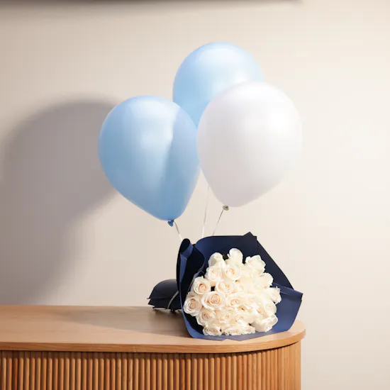 Petals of Joy | Balloons with Topper