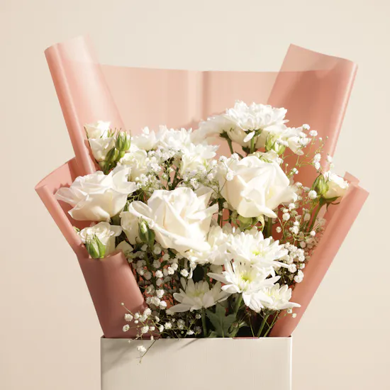 Floward Essence of Joy Small Box | Graceful Blooms Flowers Bouquet