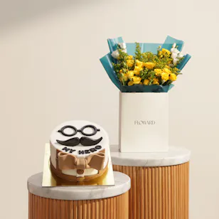 Floward My Hero Cake | Fantastic Flowers