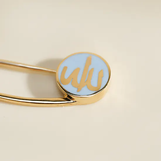 Baby Chic by Izmirain Faith Enamel Baby Pin
