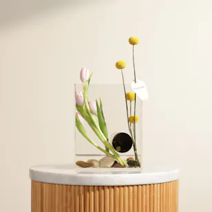 Spark Glow Flower Vase
